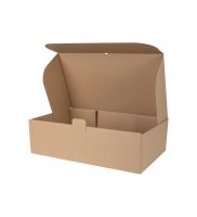 Paczkomatowe B pudełko fasonowe FEFCO 0426 640x380x190 mm otwarte