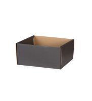 kosz prezentowy czarny 200x200x100 mm