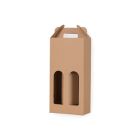 Cardboard Box for Wine, 2 Bottles