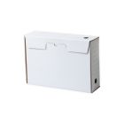Cardboard Archiving Box 356x106x255 - Single-Sided Bleached