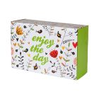 Folding Box for Gift with "Spring" Print