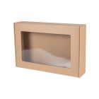 Folding Box with Window 450x300x100 mm - Rectangle