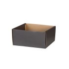 Black Cardboard Gift Basket 200x200x100 mm