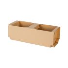 Fruit Box – Strong Cardboard Basket 1 kg with Ventilation Holes - 480 g Weight - Transport Box