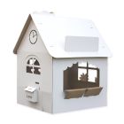Cardboard Playhouse for Kids