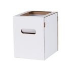 Large Waste Sorting Bins for Home - One-Sided Bleached