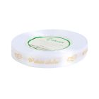 Satin Ribbon with Wedding Print 12 mm