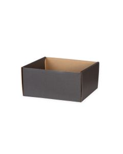 kosz prezentowy czarny 200x200x100 mm